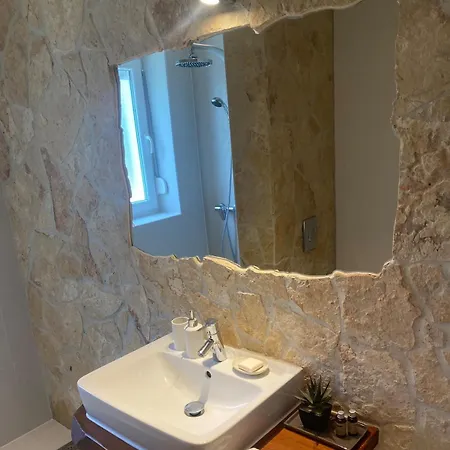 아파트 Casa Loro Mit Meerblick Und Privatem Pool 트로기르